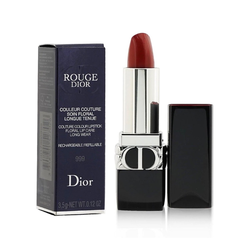 DIOR 999 REFILLABLE LIPSTICKS METALLIC - Picture 1 of 8